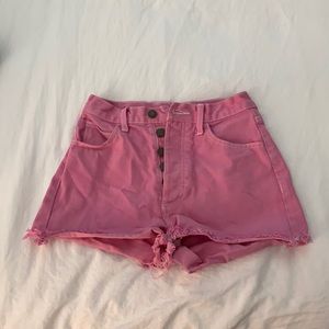 Pink brandy Melville shorts